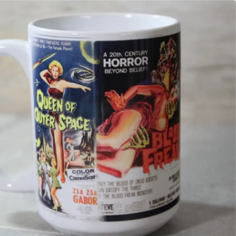 Vintage 1950's B-Movies Mug