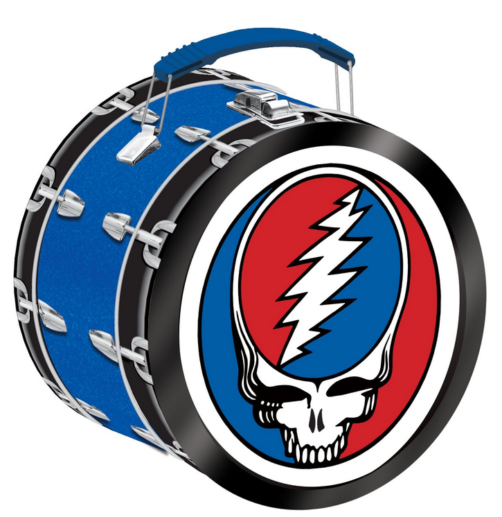 Grateful Dead Drum Steal Your Face Lunch Box
