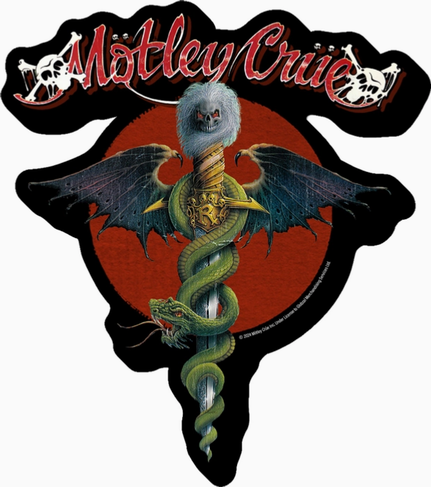 Motley Crue Dr. Feelgood Funky Chunky Magnet