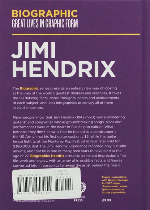 "Biographic Hendrix" Book By Liz Flavell