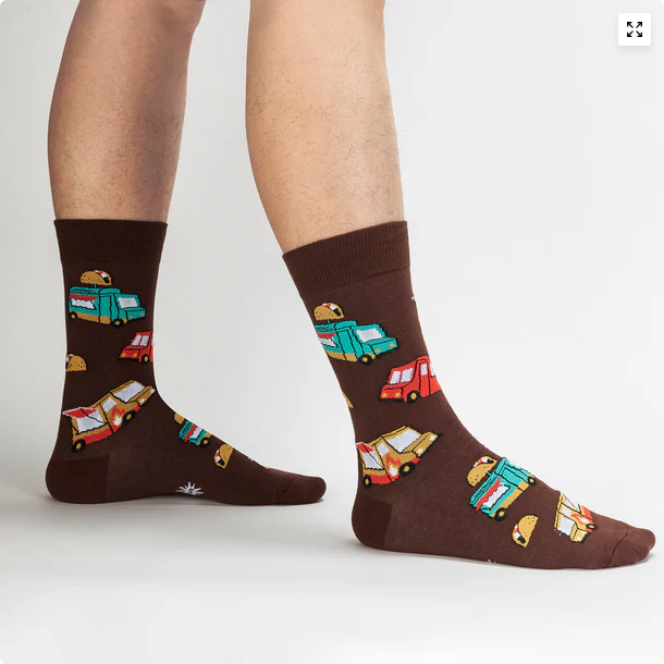 Men's Food Cart Favs Crew Socks