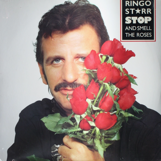Ringo Starr Stop and Smell The Roses Vinyl LP