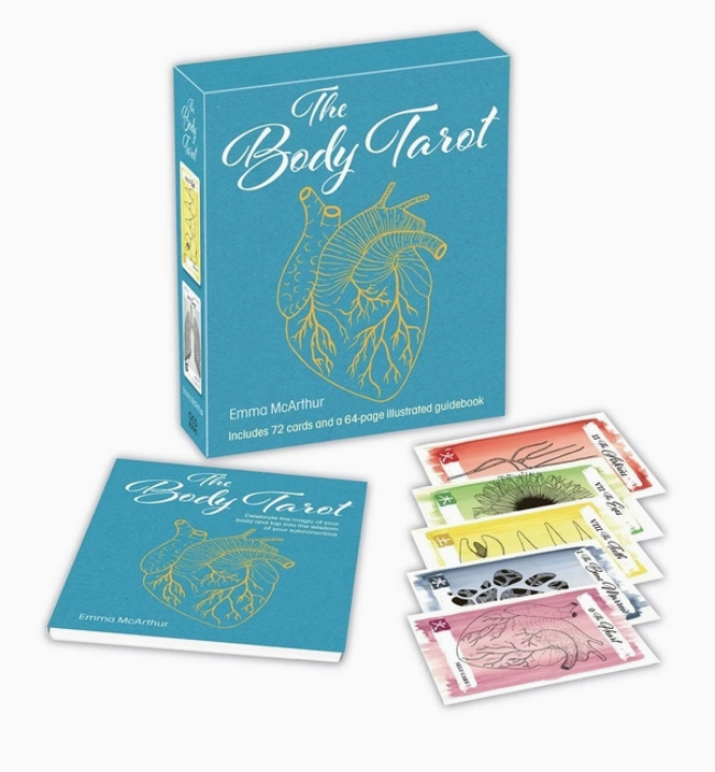 Body Tarot: 72 Cards with 64-Page Guidebook