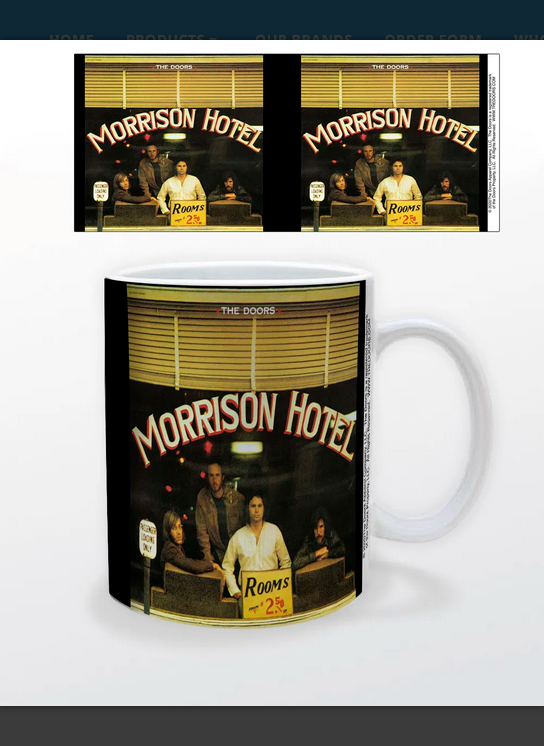 The Doors Morrison Hotel Mug