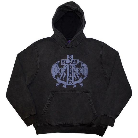 Black Sabbath Angels Stone Wash Pullover Hoodie