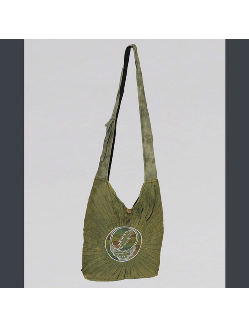Grateful Dead Cotton Lycra Razor Cut Stealie Baba Bag