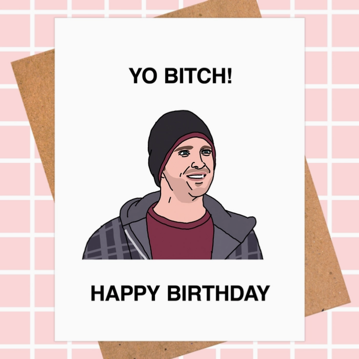 Breaking Bad Birthday Card - Jesse