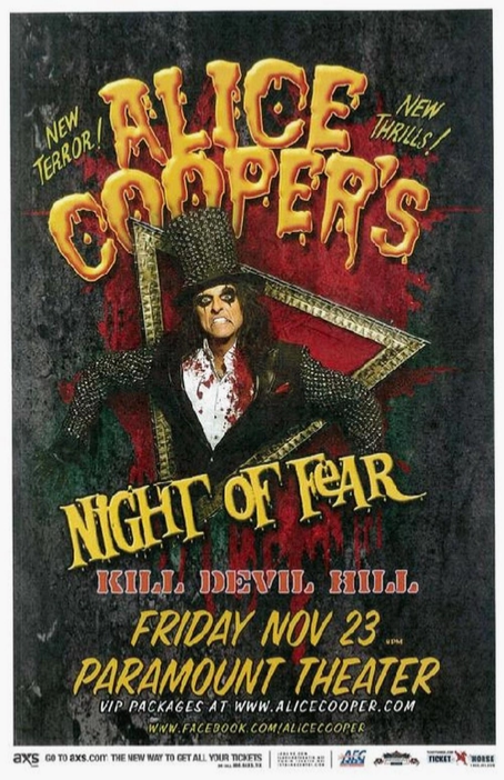 Alice Cooper Denver 2012 Art Print