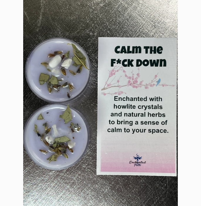 Calm the F*Ck Down Tealights