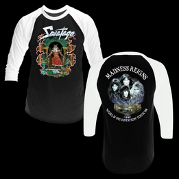 Men's Savatage Hall of the Mountain King Raglan Tee