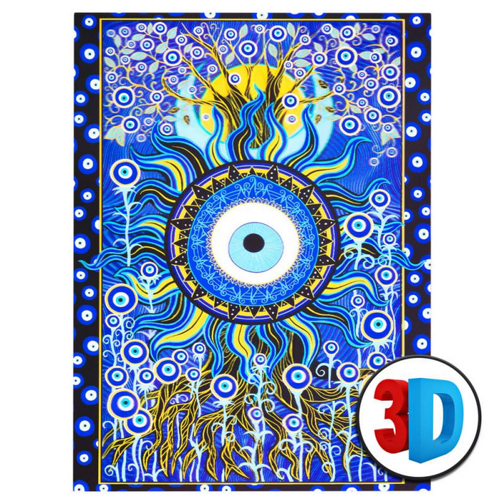 Evil Eye Lenticular 3D Poster