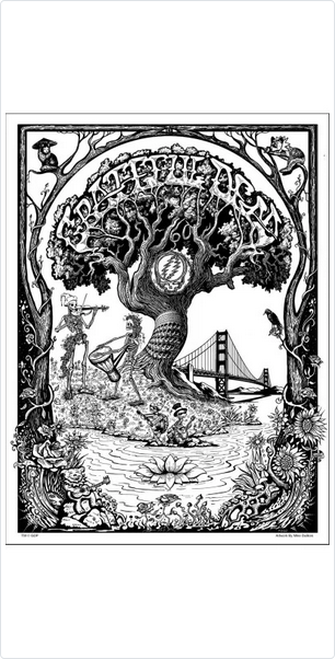 Grateful Dead 60th Anniversary Tapestry