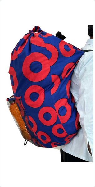 Donut Vibes Laundry Bag Backpack