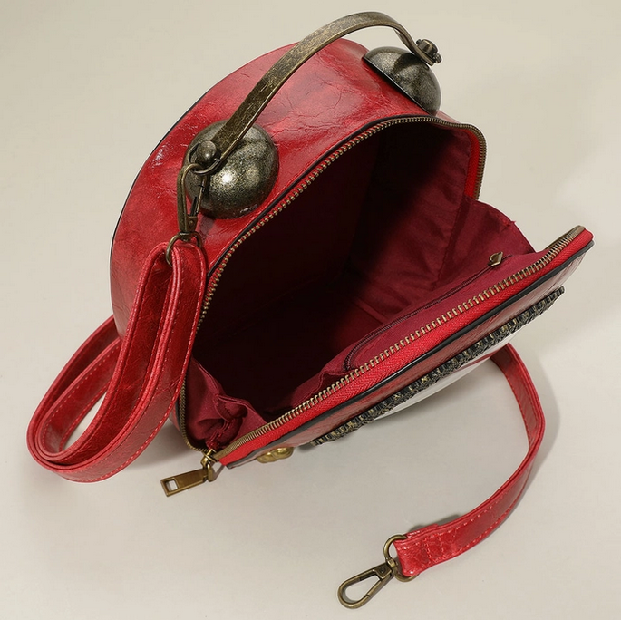 Vintage Steampunk Clock Bag
