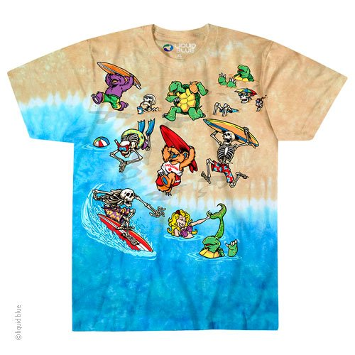 Men's Grateful Dead Tie-Dye Surf Crazy T-Shirt