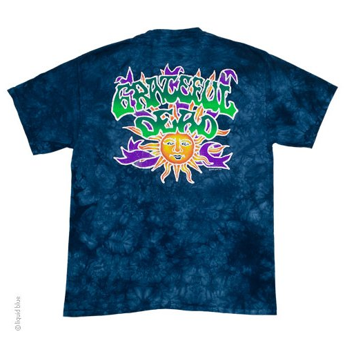 Men's Grateful Dead Tie-Dye Batik Jester T-Shirt