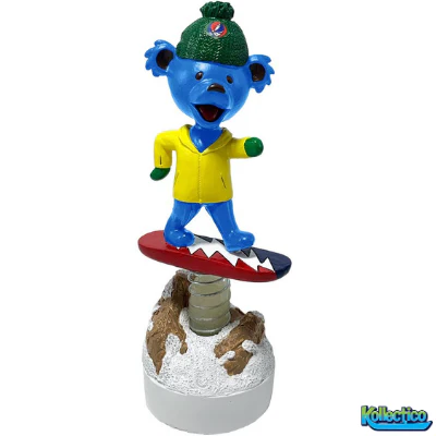 Grateful Dead Snowboarding Bear Bobblehead