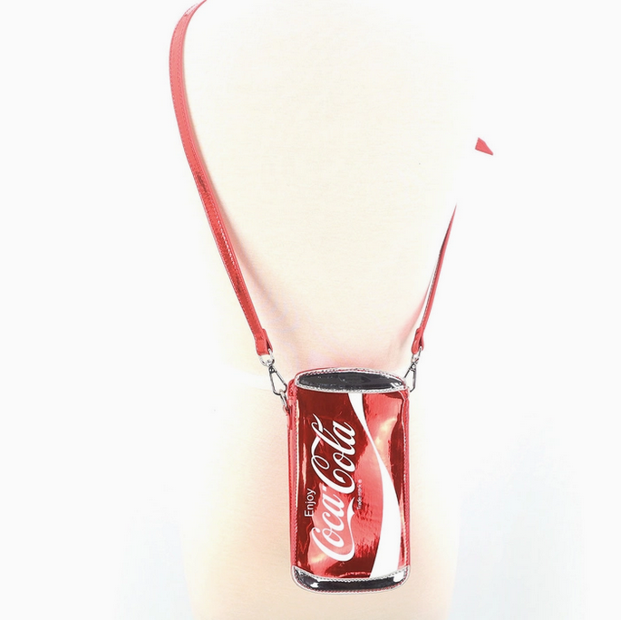 Metallic Coca Cola Crossbody Bag