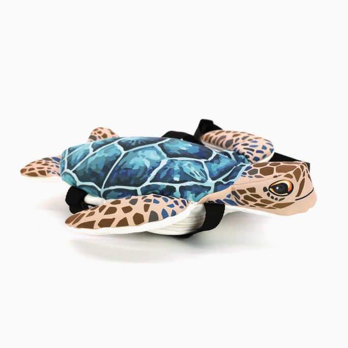 Sea Turtle Canvas Backpack