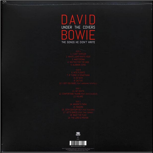 David Bowie Under The Covers Colored Vinyl (Clear)