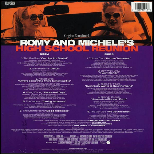 Romy and Michele's High School Reunion Soundtrack Colored Vinyl (Purple)