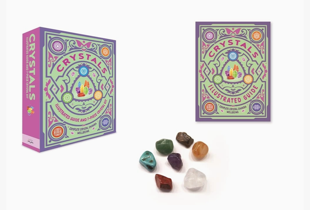 Crystals: Chakra Healing Crystals Set and Guidebook