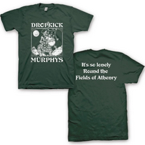 Men's Dropkick Murphys Vintage Skeleton Piper T-Shirt