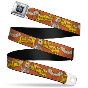 Unisex Grateful Dead Sunshine Daydream Seatbelt Belt