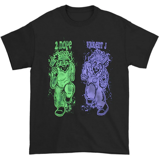 Unisex Insane Clown Posse Cartoon Axes T-Shirt