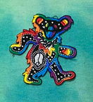 Grateful Dead Trippy Peace Bear Patch
