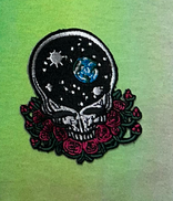 Space Your Face with Roses Patch