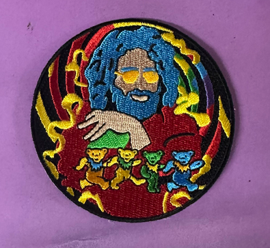 Jerry Swirl Dancing Bear Patch