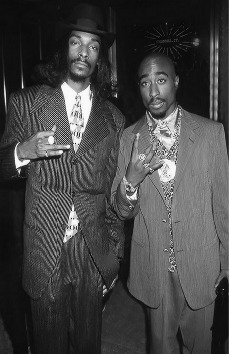 Tupac and Snoop Dog Art Print