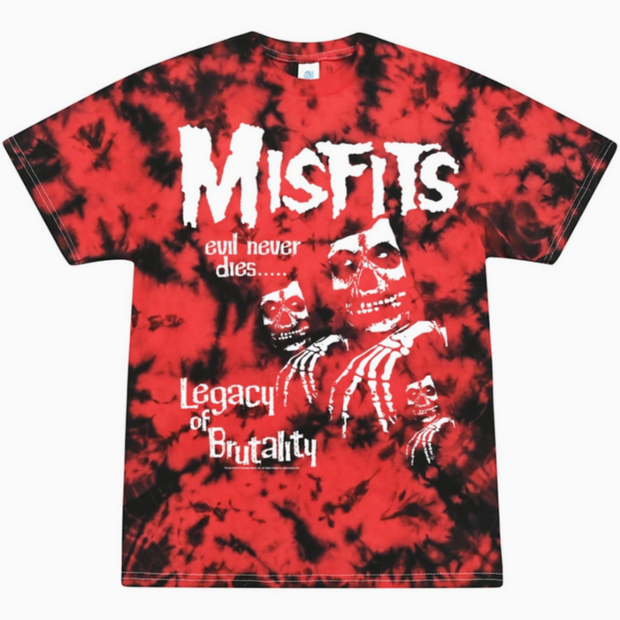Unisex Misfits Legacy Trio Tie Dye T-Shirt