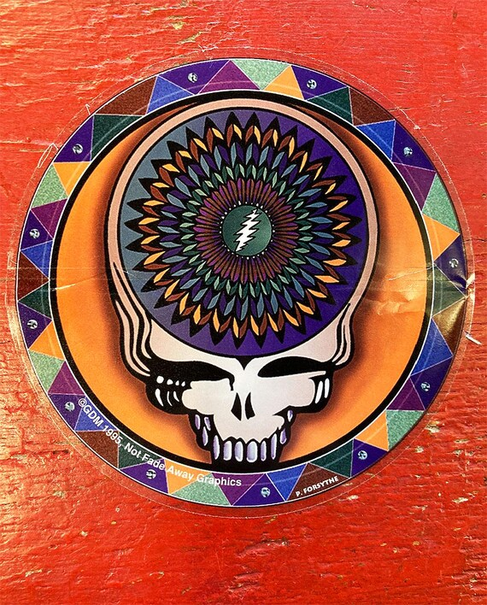 Grateful Dead Steal Your Feathers Sticker