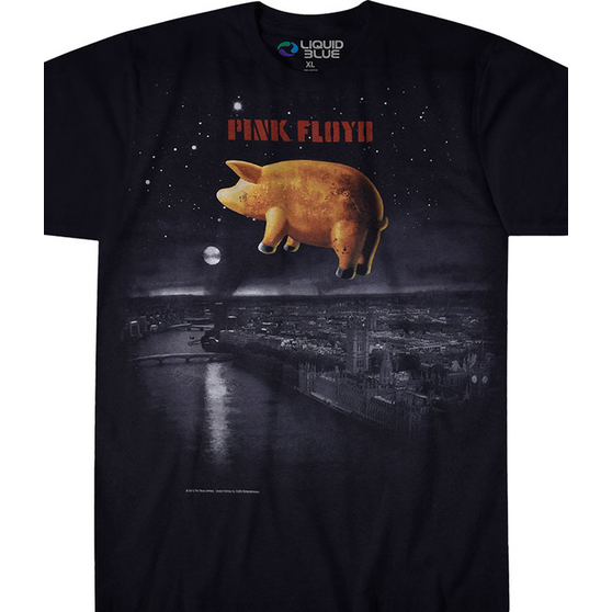Men's Pink Floyd Pigs Over London T-Shirt