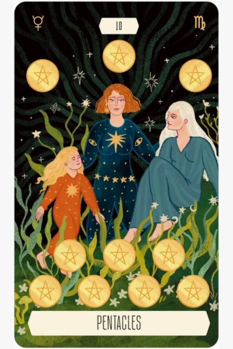 Zodiac Tarot in a Tin