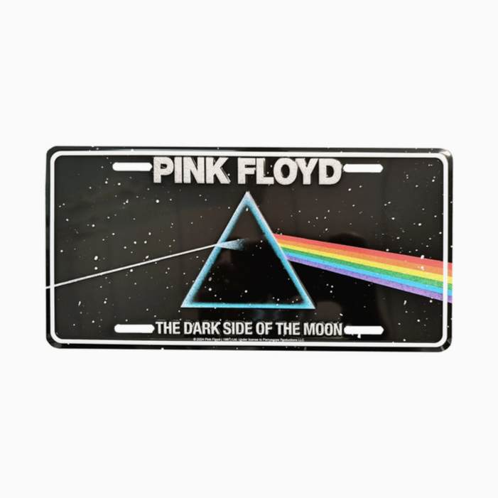 Pink Floyd Dark Side of the Moon License Plate