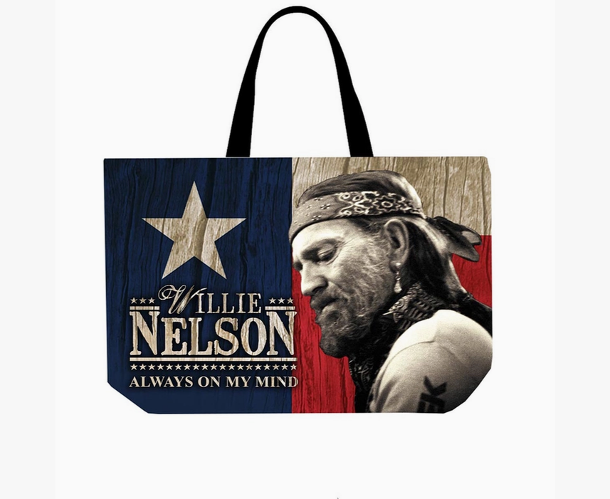 Willie Nelson Always On My Mind Tote Bag