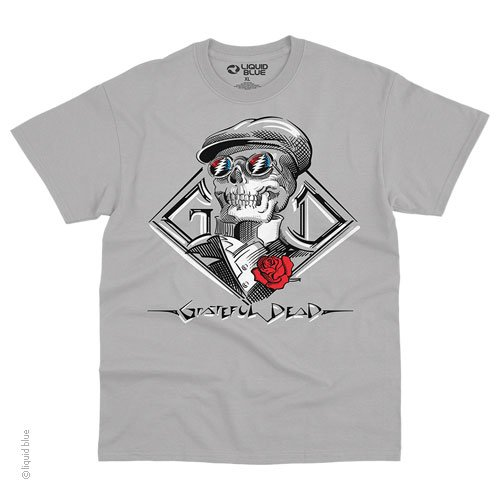 Men's Grateful Dead Derby Skeleton T-Shirt