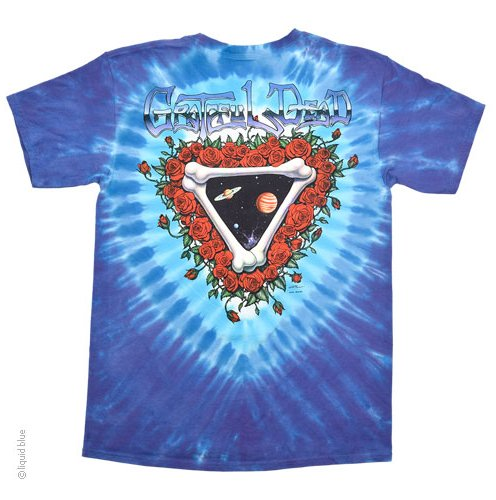 Men's Grateful Dead Tie-Dye New Space Face T-Shirt
