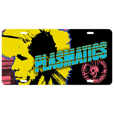 Plasmatics Mohawk License Plate