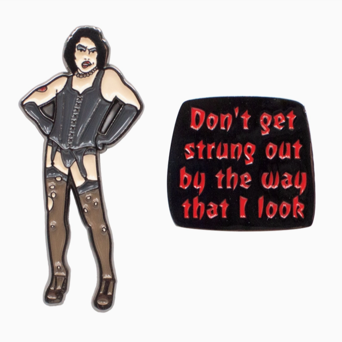 Rocky Horror Frank N Furter Pin Set