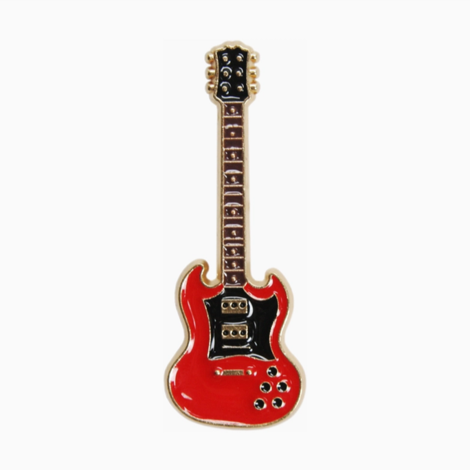 SG Guitar Enamel Pin