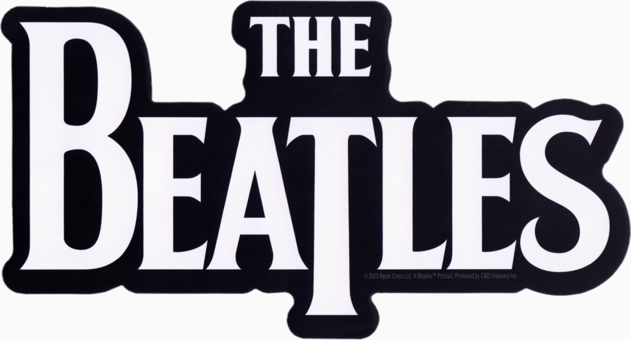 The Beatles Logo Sticker