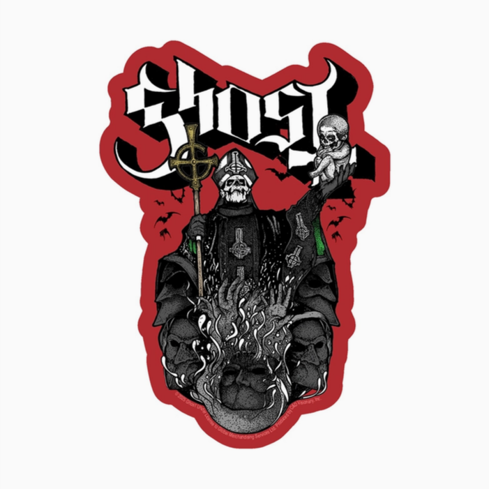 Ghost Papa Emeritus Sticker