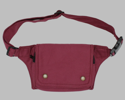 Cotton Cassette-Style Hip Bag