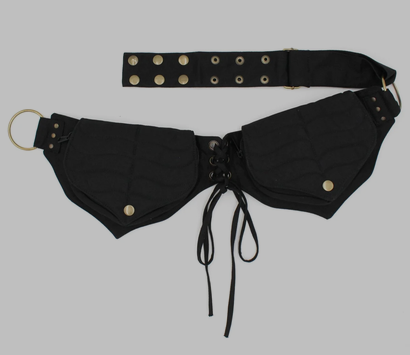Cotton Two Leaf Pocket Waist Hip Belt
