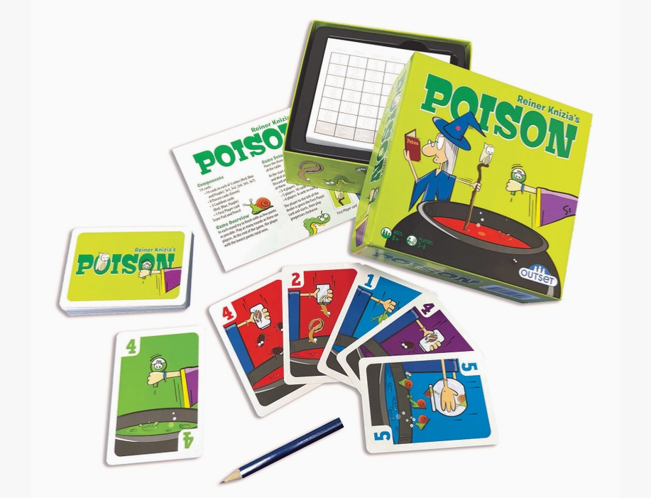 Poison By Reiner Knizia A Classic Game of Tactical Risk