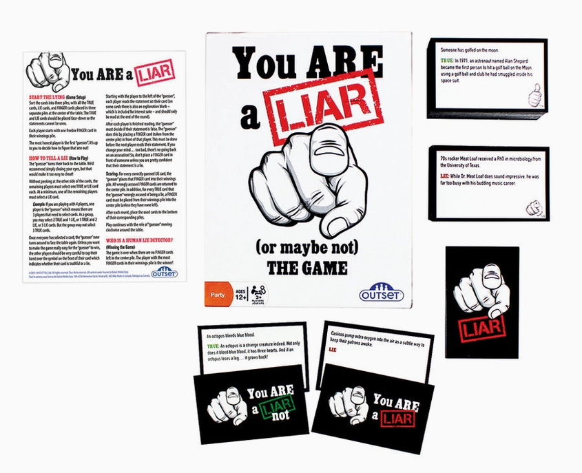 You Are A Liar! The Game of Tall Tales & Truth Tagging